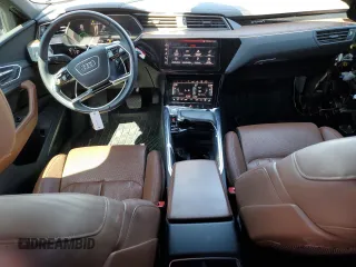 2019 Audi e-tron Prestige with VIN WA1VABGE3KB021636, listed as a Copart auction lot 54735895 with 72,774 mi miles and Salvage Title. Bid and sale history available at DreamBid. Image 8.