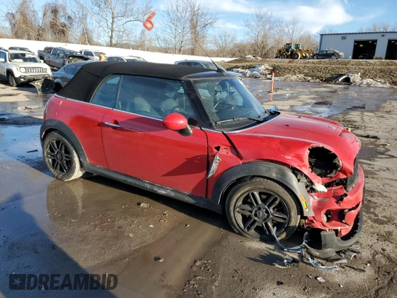 2015 MINI Convertible S с VIN WMWZP3C57FT299177, выставлен на аукционе Copart как лот 43277825 с пробегом 79 454 миль миль и Списание • Salvage title. История ставок и продаж доступна на DreamBid. Изображение 4.