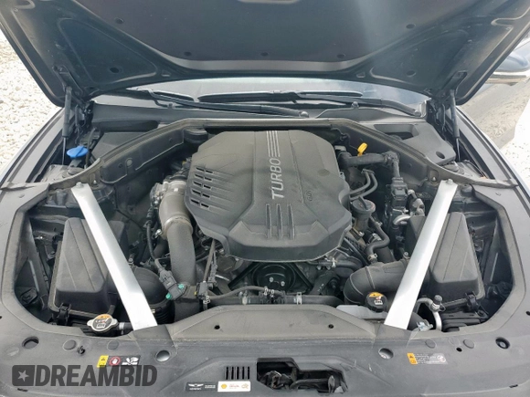 2023 Genesis G70 3.3T with VIN KMTG54TE6PU114300, listed as a Copart auction lot 62484525 with 18,850 mi miles and Salvage title. Bid and sale history available at DreamBid. Image 11.