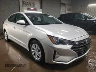 2019 Hyundai Elantra SE with VIN 5NPD74LF7KH497820, listed as a Copart auction lot 52046905 with 217,706 mi miles and Clean Title. Bid and sale history available at DreamBid. Image 4.