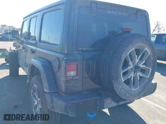 2024 Jeep Wrangler Willys с VIN 1C4RJXN64RW162279, выставлен на аукционе IAAI как лот 41464424 с пробегом 12 928 миль миль и . История ставок и продаж доступна на DreamBid. Изображение 3.