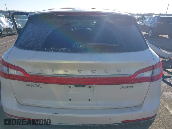 2017 Lincoln MKX Select with VIN 2LMPJ8KR5HBL34766, listed as a IAAI auction lot 41339942 with 157,186 mi miles. Bid and sale history available at carsss.com. Image 17.