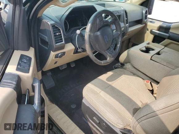 2015 Ford F-150 XL with VIN 1FTEW1CF4FFC46985, listed as a Copart auction lot 59220535 with Not provided miles and Salvage title. Bid and sale history available at DreamBid. Image 8.