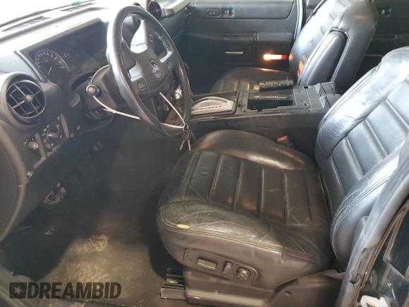 2005 Hummer H2 SUV with VIN 5GRGN23U95H117402, listed as a Copart auction lot 73132414 with 211,219 mi miles and Clean Title. Bid and sale history available at carsss.com. Image 7.