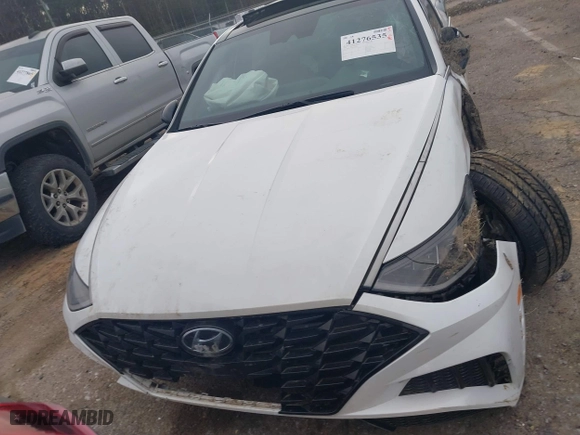 2022 Hyundai Sonata SEL Plus with VIN KMHL44J20NA224617, listed as a IAAI auction lot 41276535 with 50,563 mi miles. Bid and sale history available at carsss.com. Image 13.