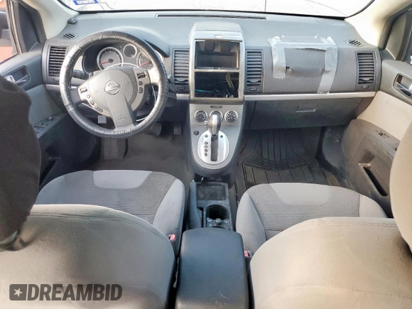 2012 Nissan Sentra S with VIN 3N1AB6AP0CL706912, listed as a Copart auction lot 59206165 with 145,906 mi miles and Salvage title. Bid and sale history available at DreamBid. Image 8.