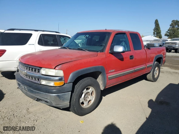 2001 Chevrolet Silverado 1500 LT with VIN 2GCEK19T211291657, listed as a Copart auction lot 72739714 with 362,556 mi miles and Salvage Title. Bid and sale history available at carsss.com. Image 1.