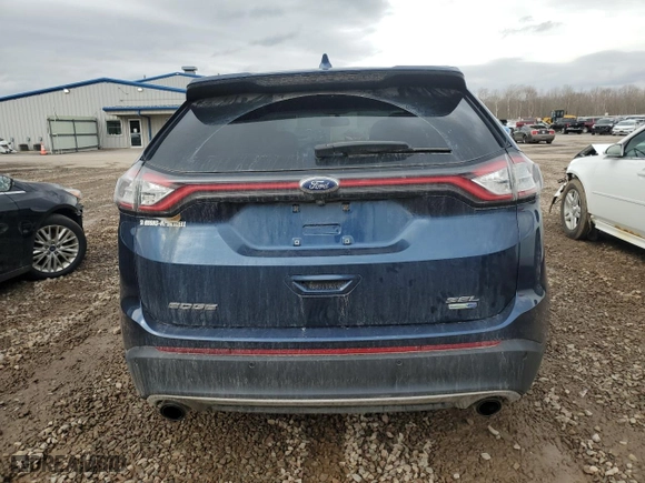 2017 Ford Edge SEL with VIN 2FMPK4J93HBB72705, listed as a Copart auction lot 50812645 with 133,043 mi miles and Salvage Title. Bid and sale history available at carsss.com. Image 6.