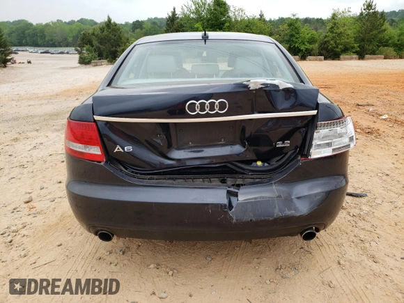 2006 Audi A6 3.2L z VIN WAUDH74F66N157025, wystawiony jako Copart lot #54390755 z przebiegiem 138 891 mil mil oraz Szkody całkowita. Historia ofert i sprzedaży dostępna na DreamBid. Obrazek 6.