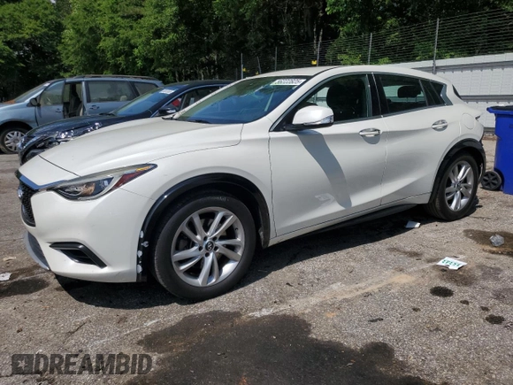2017 Infiniti QX30 Premium with VIN SJKCH5CPXHA036311, listed as a Copart auction lot 56222825 with 145,752 mi miles and Salvage title. Bid and sale history available at DreamBid. Image 1.
