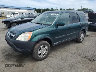 2002 Honda CR-V EX with VIN JHLRD78812C028697, listed as a Copart auction lot 65369455 with 129,041 mi miles and Salvage title. Bid and sale history available at DreamBid. Image 1.