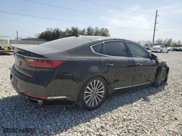2017 Kia Cadenza Technology with VIN KNALC4J12H5084174, listed as a Copart auction lot 49614325 with 66,984 mi miles and Salvage Title. Bid and sale history available at carsss.com. Image 3.