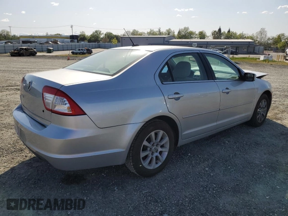 2009 Mercury Milan with VIN 3MEHM07Z89R632297, listed as a Copart auction lot 51488345 with Not provided miles and Salvage title. Bid and sale history available at DreamBid. Image 3.