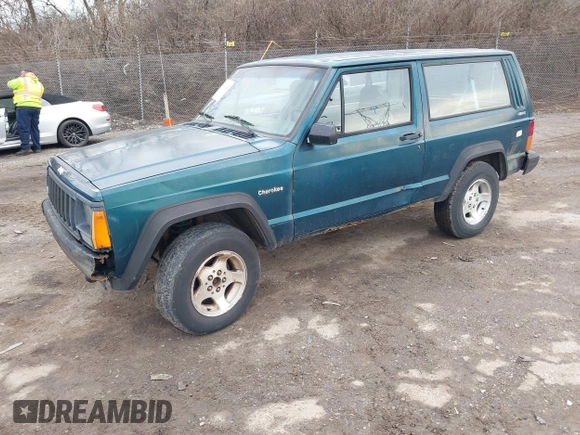1996 Jeep Cherokee with VIN 1J4FJ27P1TL278991, listed as a IAAI auction lot 41463142 with 213,850 mi miles and . Bid and sale history available at DreamBid. Image 2.