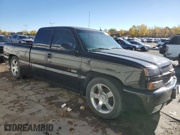 2003 Chevrolet Silverado SS z VIN 2GCEK19N531270435, wystawiony jako Copart lot #76632764 z przebiegiem 200 234 mil mil oraz Szkoda całkowita • Salvage title. Historia ofert i sprzedaży dostępna na DreamBid. Obrazek 4.