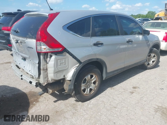 2012 Honda CR-V LX with VIN 5J6RM4H39CL017877, listed as a IAAI auction lot 42565428 with 148,782 mi miles and . Bid and sale history available at DreamBid. Image 4.