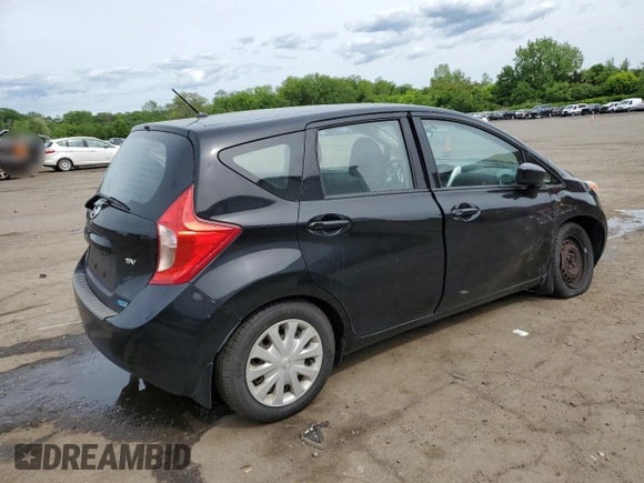 2015 Nissan Note S Plus with VIN 3N1CE2CPXFL395791, listed as a Copart auction lot 57964255 with 233,146 mi miles and Salvage title. Bid and sale history available at DreamBid. Image 3.