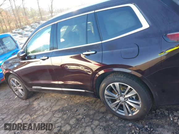 2021 Cadillac XT6 Premium Luxury with VIN 1GYKPDRS7MZ133561, listed as a IAAI auction lot 41112365 with 73,956 mi miles. Bid and sale history available at carsss.com. Image 14.