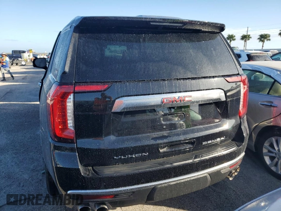 2024 GMC Yukon Denali with VIN 1GKS2DKL5RR161507, listed as a Copart auction lot 76629004 with 0 mi miles and Non Repairable. Bid and sale history available at carsss.com. Image 6.
