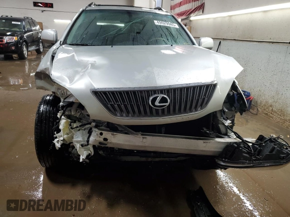 2007 Lexus RX 350 with VIN 2T2HK31U77C002145, listed as a Copart auction lot 49929985 with Not Provided miles and Salvage Title. Bid and sale history available at DreamBid. Image 5.