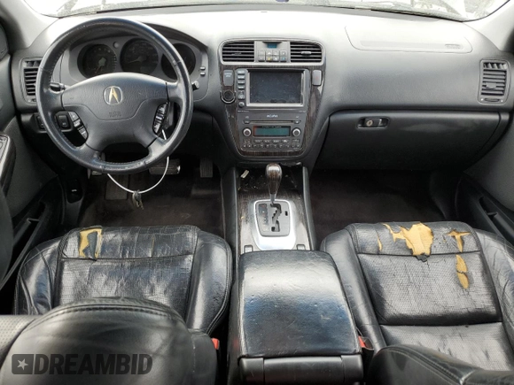 2006 Acura MDX Touring w/Navi with VIN 2HNYD188X6H535715, listed as a Copart auction lot 50459645 with 225,760 mi miles and Salvage Title. Bid and sale history available at carsss.com. Image 8.