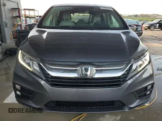 2019 Honda Odyssey EX-L with VIN 5FNRL6H71KB126181, listed as a Copart auction lot 77083064 with 48,590 mi miles and Salvage Title. Bid and sale history available at DreamBid. Image 5.