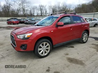 2015 Mitsubishi Outlander Sport 2.4 ES with VIN 4A4AR3AW3FE050829, listed as a Copart auction lot 52123555 with 98,945 mi miles and Salvage Title. Bid and sale history available at carsss.com. Image 1.