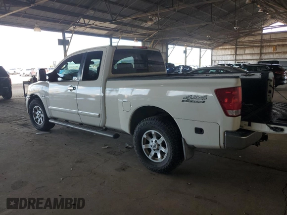 2004 Nissan Titan SE with VIN 1N6AA06B84N577326, listed as a Copart auction lot 59724355 with 179,549 mi miles and Salvage title. Bid and sale history available at DreamBid. Image 2.