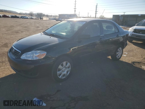 2005 Toyota Corolla CE with VIN 2T1BR32E05C398574, listed as a Copart auction lot 89382555 with 227,916 mi miles and Salvage title. Bid and sale history available at DreamBid. Image 1.