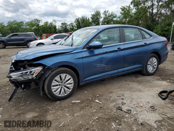 2019 Volkswagen Jetta S with VIN 3VWC57BU2KM214508, listed as a Copart auction lot 57969995 with 30,717 mi miles and Salvage title. Bid and sale history available at DreamBid. Image 1.