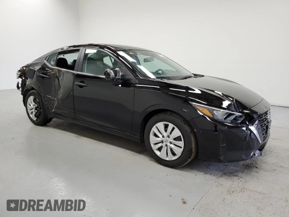 2024 Nissan Sentra S with VIN 3N1AB8BV4RY355717, listed as a Copart auction lot 54441975 with 15,221 mi miles and Clean Title. Bid and sale history available at carsss.com. Image 4.