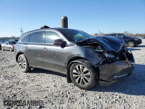 2014 Acura MDX Technology z VIN 5FRYD3H60EB007801, wystawiony jako Copart lot #87442894 z przebiegiem 157 633 mil mil oraz Szkoda całkowita • Salvage title. Historia ofert i sprzedaży dostępna na DreamBid. Obrazek 4.