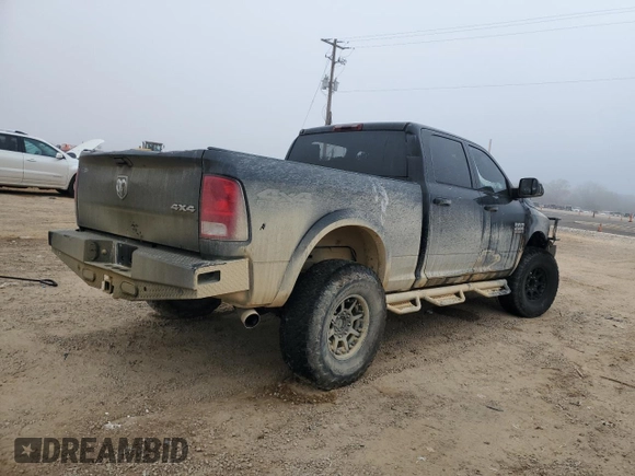 2018 Ram 2500 Tradesman with VIN 3C6UR5CL6JG222900, listed as a Copart auction lot 48987775 with Not provided miles and Non repairable. Bid and sale history available at DreamBid. Image 3.
