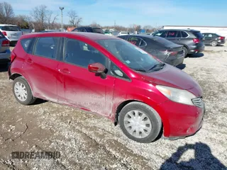 2015 Nissan Note SV z VIN 3N1CE2CP2FL378998, wystawiony jako IAAI lot #41444446 z przebiegiem 94 568 mil mil oraz . Historia ofert i sprzedaży dostępna na DreamBid. Obrazek 1.