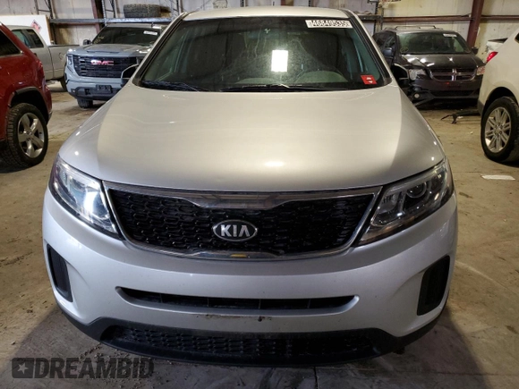 2014 Kia Sorento LX with VIN 5XYKT3A60EG460197, listed as a Copart auction lot 46849535 with 103,949 mi miles and Clean Title. Bid and sale history available at DreamBid. Image 5.