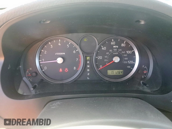 2005 Suzuki Aerio SX with VIN JS2RC61H855300682, listed as a Copart auction lot 49567765 with 151,264 mi miles and Clean Title. Bid and sale history available at DreamBid. Image 9.