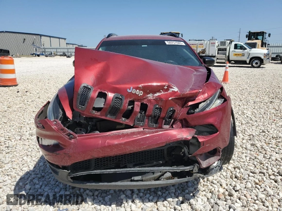 2016 Jeep Cherokee Sport with VIN 1C4PJMAB1GW238918, listed as a Copart auction lot 50257085 with 0 mi miles and Salvage Title. Bid and sale history available at carsss.com. Image 5.