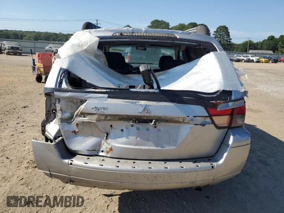 2011 Mitsubishi Endeavor LS with VIN 4A4JN2ASXBE027013, listed as a Copart auction lot 60397054 with 241,973 mi miles and Salvage Title. Bid and sale history available at carsss.com. Image 6.