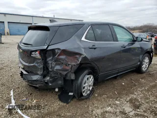 2022 Chevrolet Equinox LT with VIN 2GNAXKEV2N6148219, listed as a Copart auction lot 50938265 with 9,092 mi miles and Salvage Title. Bid and sale history available at DreamBid. Image 3.