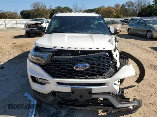 2023 Ford Explorer ST-Line with VIN 1FMSK7KH0PGB52842, listed as a Copart auction lot 88803645 with 20,888 mi miles and Salvage Title. Bid and sale history available at carsss.com. Image 5.