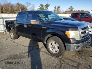 2013 Ford F-150 XL with VIN 1FTFW1CF8DFA89897, listed as a Copart auction lot 88002265 with 207,254 mi miles and Salvage Title. Bid and sale history available at carsss.com. Image 4.