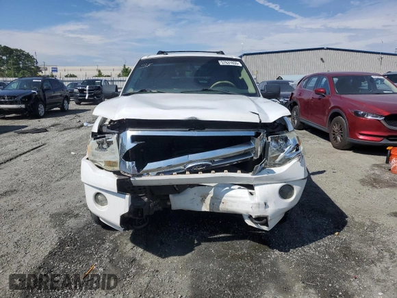 2010 Ford Expedition Max SSV with VIN 1FMJK1G50AEA33232, listed as a Copart auction lot 57631655 with 223,142 mi miles and Salvage title. Bid and sale history available at DreamBid. Image 5.