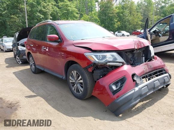 2018 Nissan Pathfinder SV с VIN 5N1DR2MM5JC659087, выставлен на аукционе IAAI как лот 42491498 с пробегом 166 529 миль миль и . История ставок и продаж доступна на DreamBid. Изображение 1.