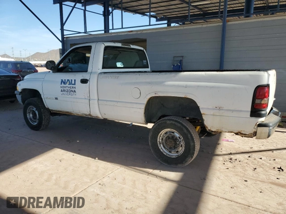 1999 Dodge Ram 2500 with VIN 3B7KF26ZXXM554310, listed as a Copart auction lot 85656864 with 136,195 mi miles and Salvage Title. Bid and sale history available at carsss.com. Image 2.