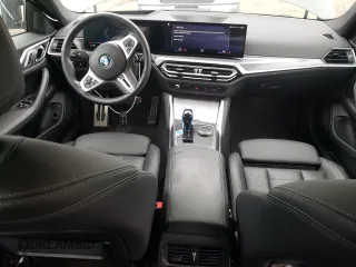 2023 BMW i4 M50 with VIN WBY33AW05PFP05464, listed as a Copart auction lot 82332714 with 14,644 mi miles and Salvage Title. Bid and sale history available at carsss.com. Image 8.
