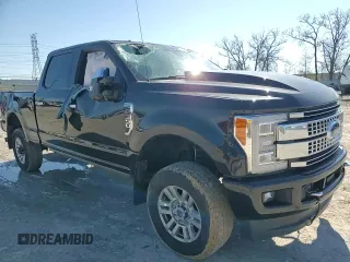 2017 Ford F-350 Platinum with VIN 1FT8W3BT0HEC40514, listed as a Copart auction lot 48598945 with 110,097 mi miles and Salvage Title. Bid and sale history available at DreamBid. Image 10.