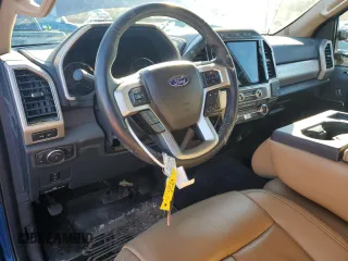 2022 Ford F-250 XL with VIN 1FT7X2B69NEE30014, listed as a Copart auction lot 45876555 with 16,815 mi miles and Salvage Title. Bid and sale history available at DreamBid. Image 8.