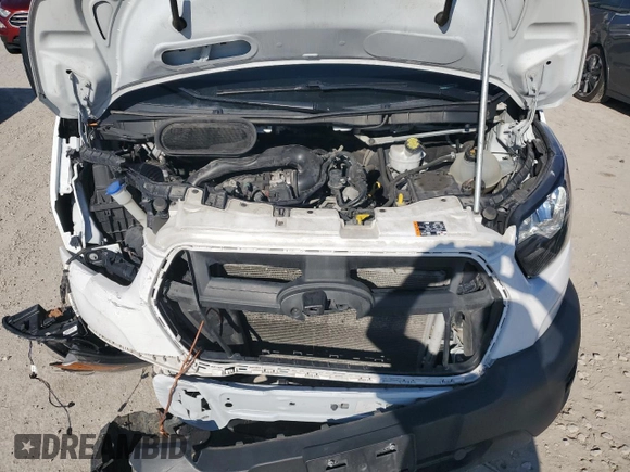 2020 Ford Transit Cargo with VIN 1FTYE1Y87LKB68098, listed as a Copart auction lot 78629394 with 101,945 mi miles and Salvage Title. Bid and sale history available at DreamBid. Image 12.