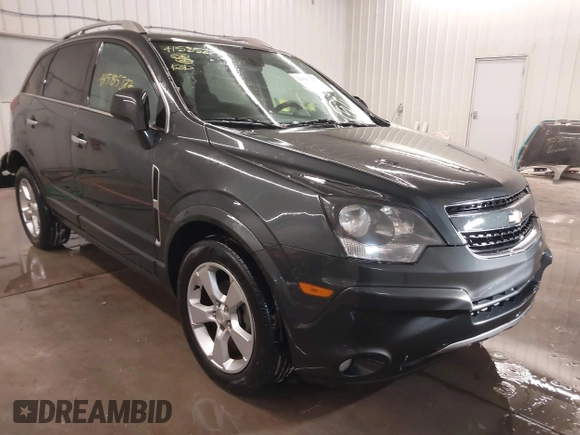 2015 Chevrolet Captiva Sport LTZ with VIN 3GNAL4EK2FS530864, listed as a IAAI auction lot 41585277 with 136,873 mi miles and . Bid and sale history available at DreamBid. Image 1.
