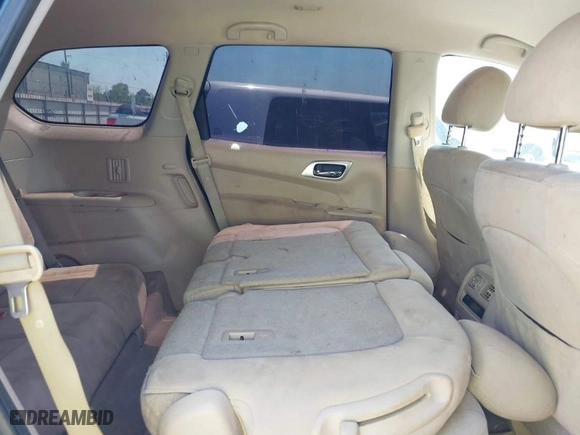 2014 Nissan Pathfinder SV with VIN 5N1AR2MN9EC734889, listed as a IAAI auction lot 41979235 with 140,886 mi miles. Bid and sale history available at carsss.com. Image 8.